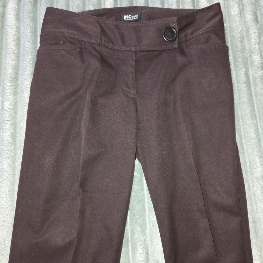 INC International Concepts Dark Brown Trousers